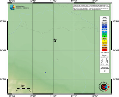 Mappa MCS - località