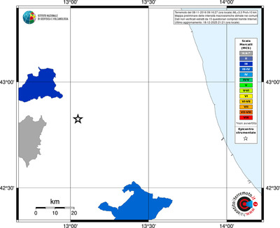 Mappa MCS - territori comuni