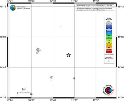Mappa MCS - territori località