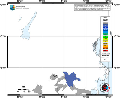 Mappa MCS - territori comuni