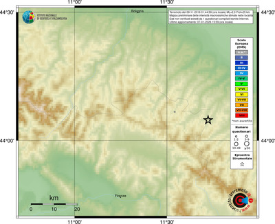 Mappa EMS - località
