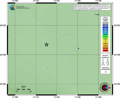 Mappa EMS - località