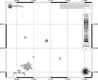 Mappa MCS - territori località