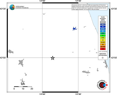 Mappa EMS - territori località