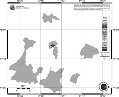 Mappa MCS - territori comuni