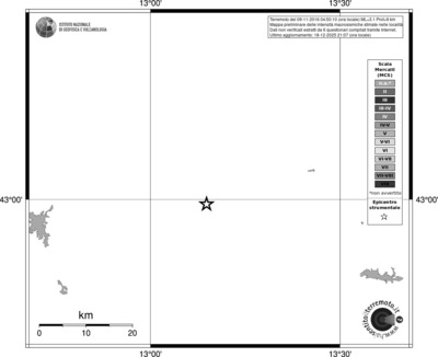 Mappa MCS - territori località