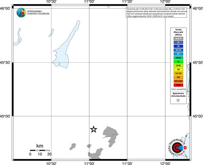 Mappa MCS - territori comuni