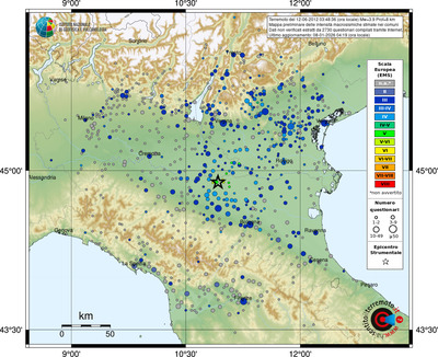 Mappa EMS - comuni