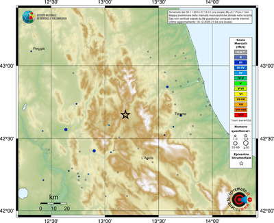 Mappa MCS - località