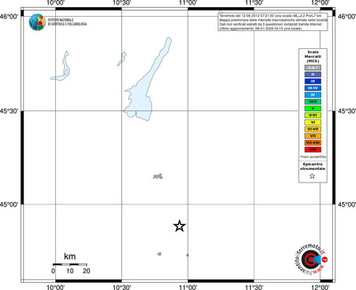 Mappa MCS - territori località