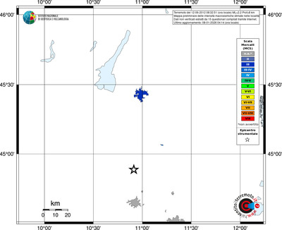 Mappa MCS - territori località