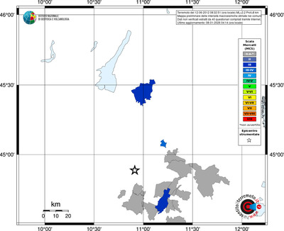 Mappa MCS - territori comuni