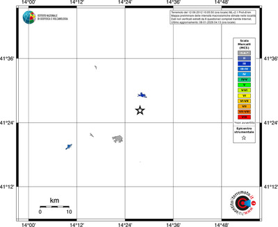 Mappa MCS - territori località