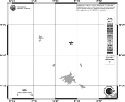 Mappa MCS - territori località