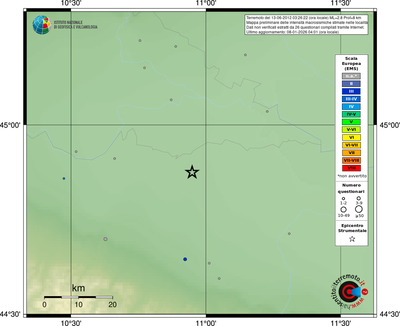 Mappa EMS - località