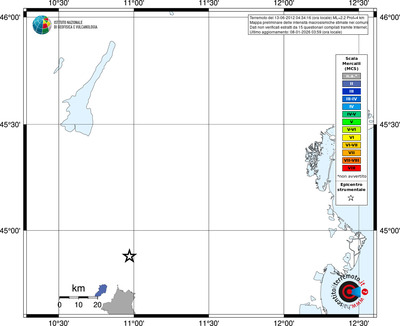 Mappa MCS - territori comuni