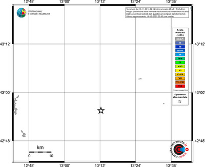 Mappa MCS - territori località
