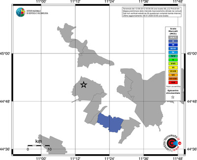 Mappa MCS - territori comuni