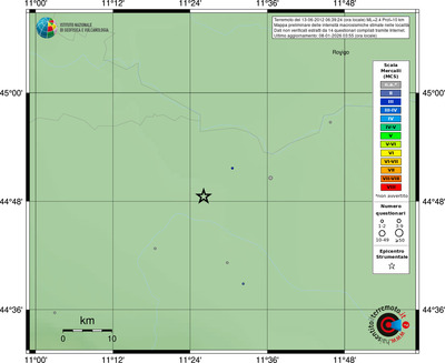 Mappa MCS - località
