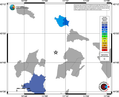 Mappa MCS - territori comuni