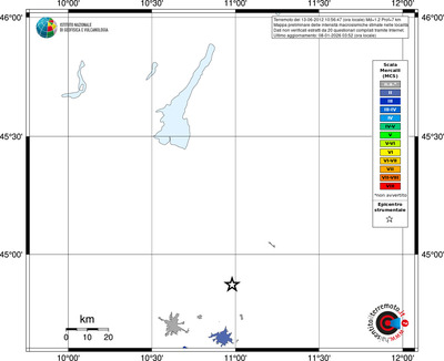 Mappa MCS - territori località