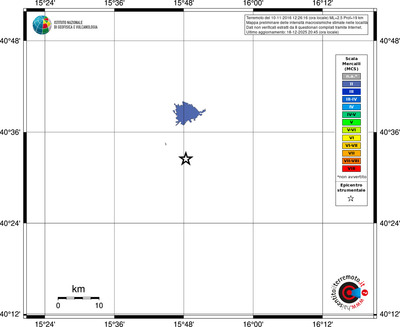 Mappa MCS - territori località