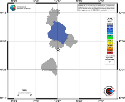 Mappa MCS - territori comuni