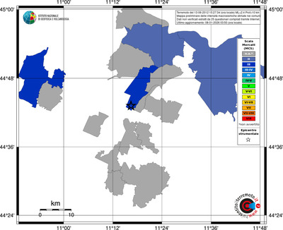 Mappa MCS - territori comuni