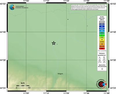 Mappa MCS - località