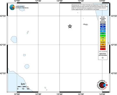 Mappa EMS - territori località