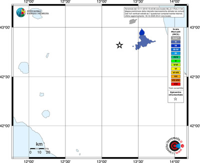 Mappa MCS - territori comuni