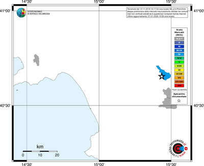Mappa MCS - territori comuni