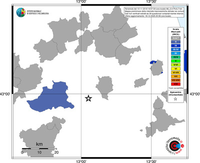 Mappa MCS - territori comuni