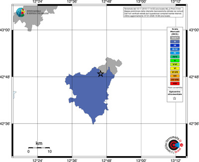 Mappa MCS - territori comuni