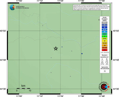 Mappa EMS - località