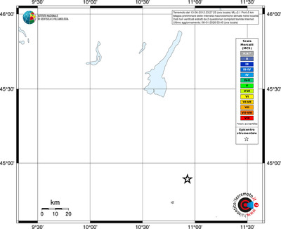 Mappa MCS - territori località