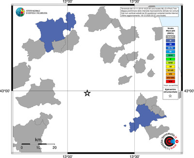 Mappa MCS - territori comuni