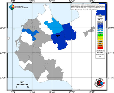 Mappa MCS - territori comuni