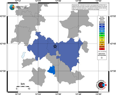 Mappa MCS - territori comuni