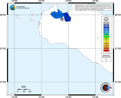 Mappa MCS - territori comuni