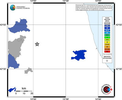 Mappa MCS - territori comuni