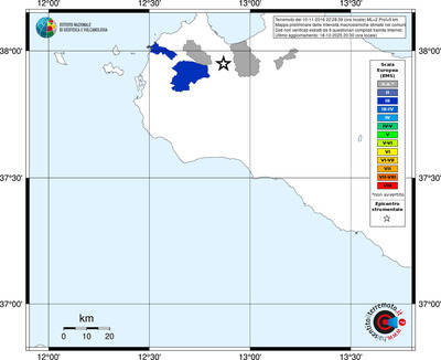 Mappa EMS - territori comuni