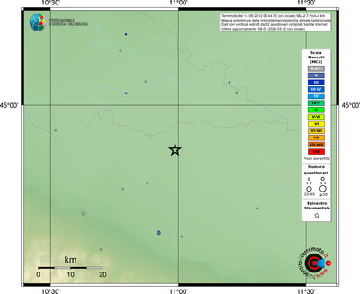 Mappa MCS - località