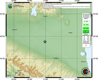 Mappa comuni con almeno 3 questionari