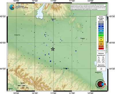 Mappa EMS - località