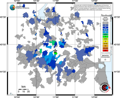 Mappa MCS - territori comuni