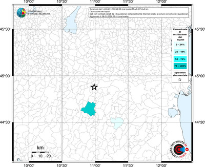Mappa territorio comunale con almeno 3 questionari