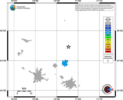 Mappa MCS - territori località