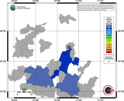 Mappa MCS - territori comuni