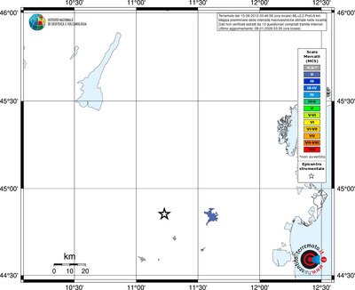 Mappa MCS - territori località